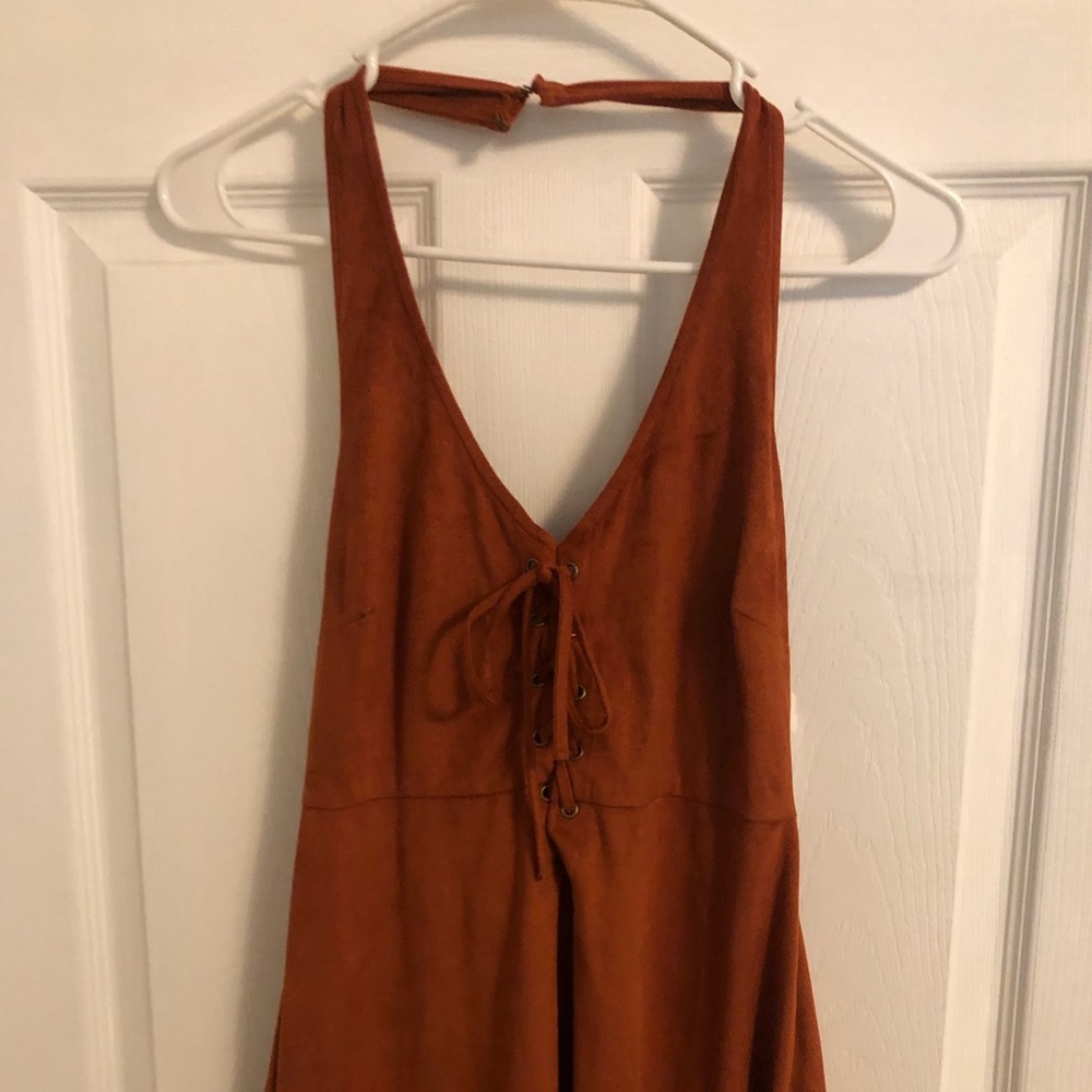 Adorable suede dress! Never worn